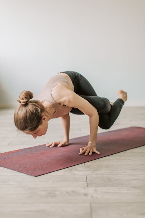 Woman Doing Handstand