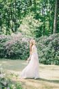 Beautiful Woman Turning Back