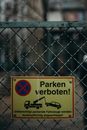 Yellow and Black No Smoking Sign