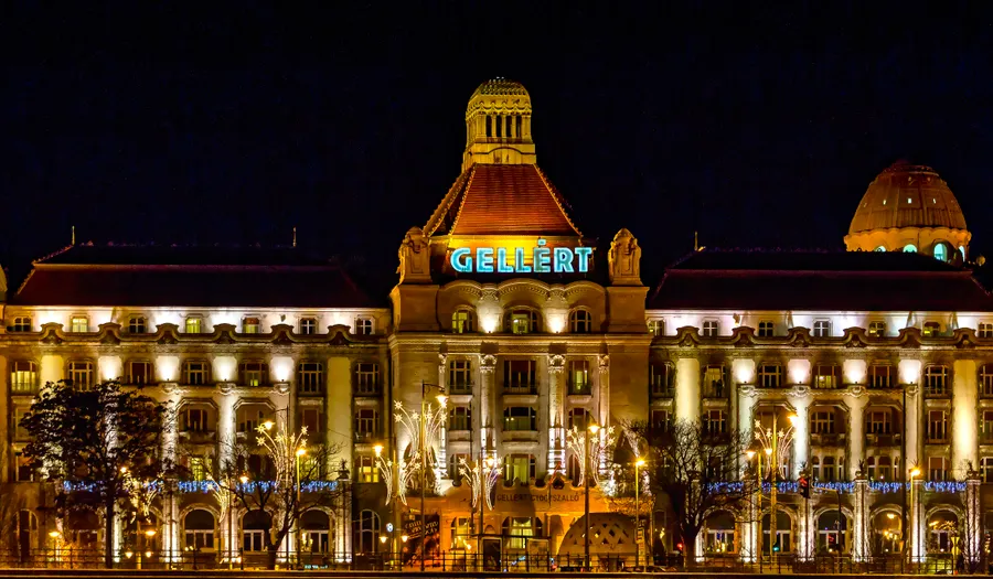 Mont Gellért et rives du Danube
