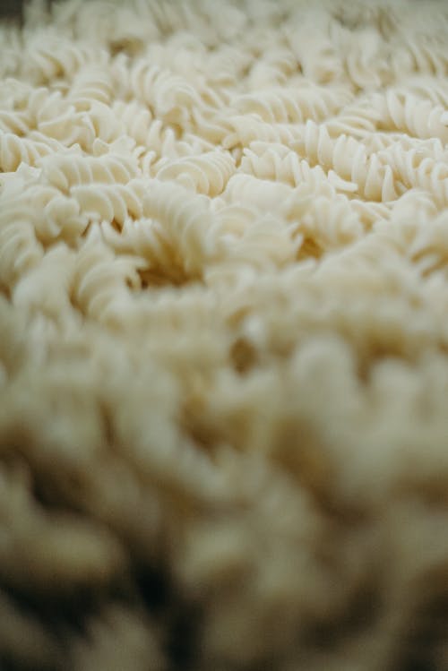 White Fur Textile in Close Up Photography