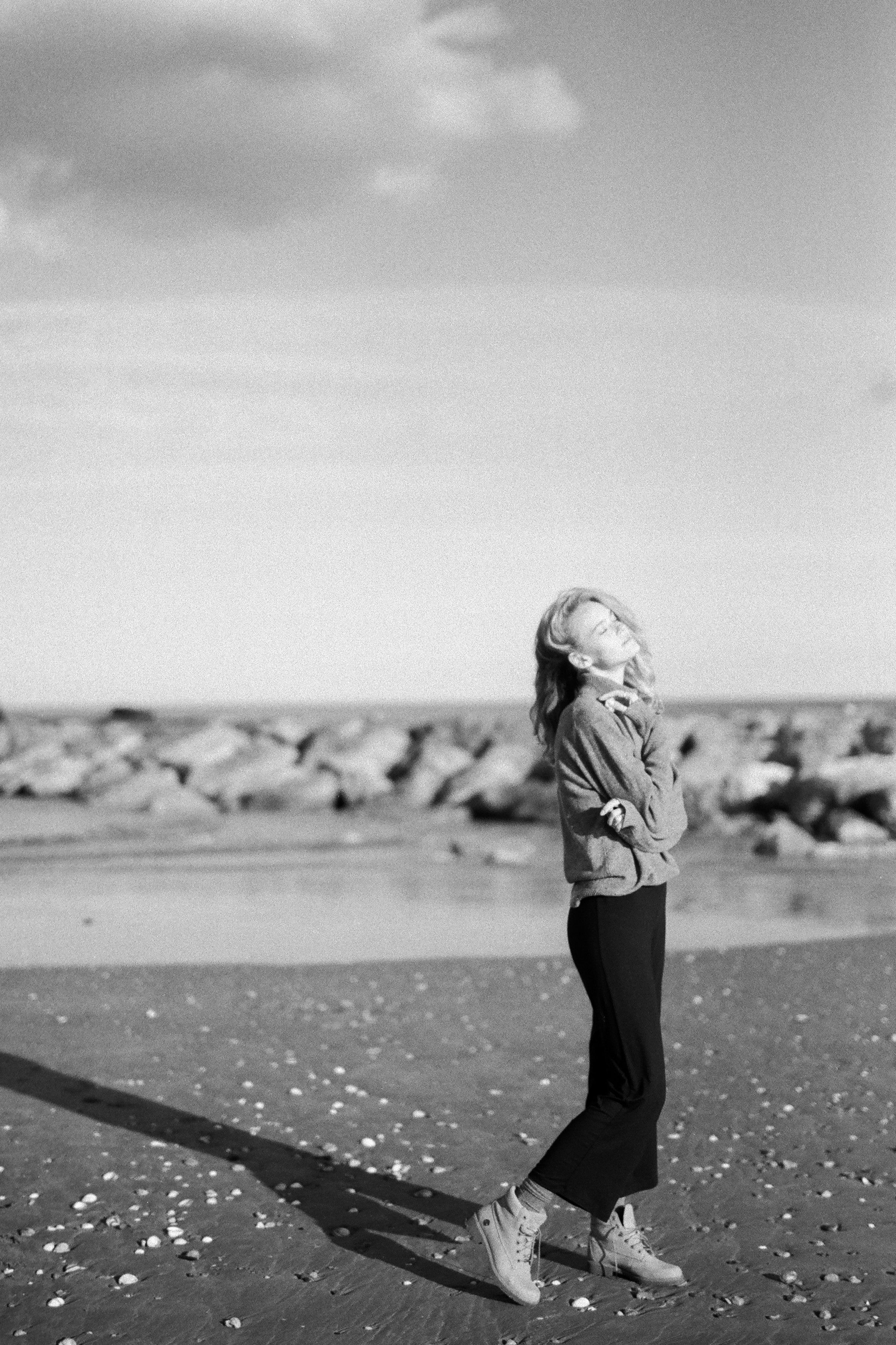 Woman in Swimsuit on Beach · Free Stock Photo