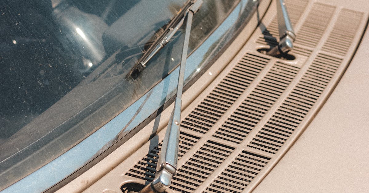 How to clean plexiglass windshield on motorcycle