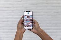 Person Holding Smartphone