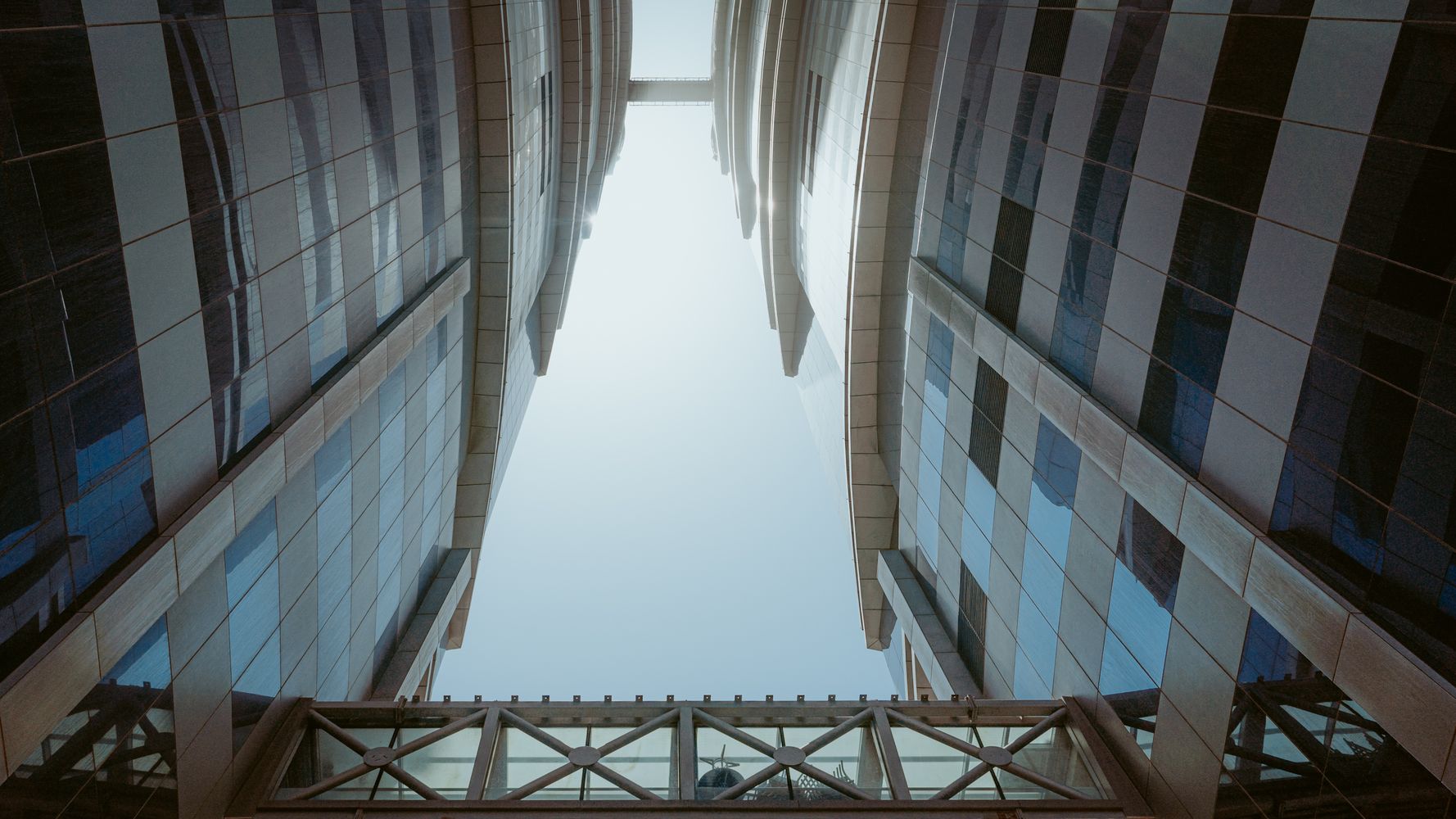 Modern Dubai commercial skyscrapers maintained by AL LIYARA Technical Services