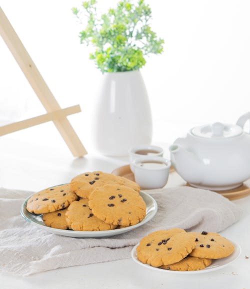 Gratis stockfoto met chocolade, cookies, eten