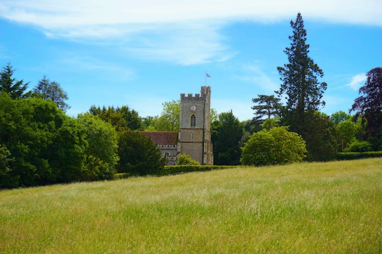 The St. Andrew And St. Mary's Church In Watton At Stone,  England, United Kingdom