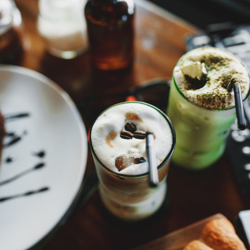 Matcha and White Chocolate Breakfast Scones