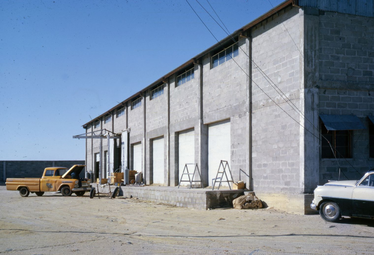 Marston — belongings being loaded for transport to storage
