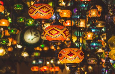 Mosaic lamps