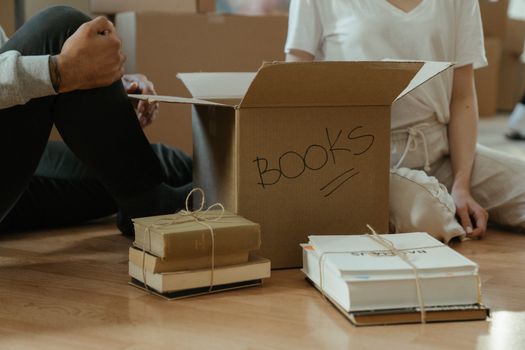 Brown Cardboard Box on Brown Wooden Table