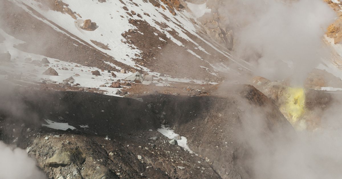 Hot Spring Stream With Rocks Hot spring stream located at rock bottom · Free Stock Photo