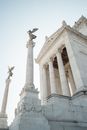 Element of amazing Vittoriano memorial in Rome