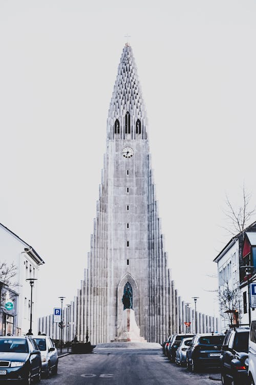 hallgrimskirja, アイスランド, アスファルトの無料の写真素材