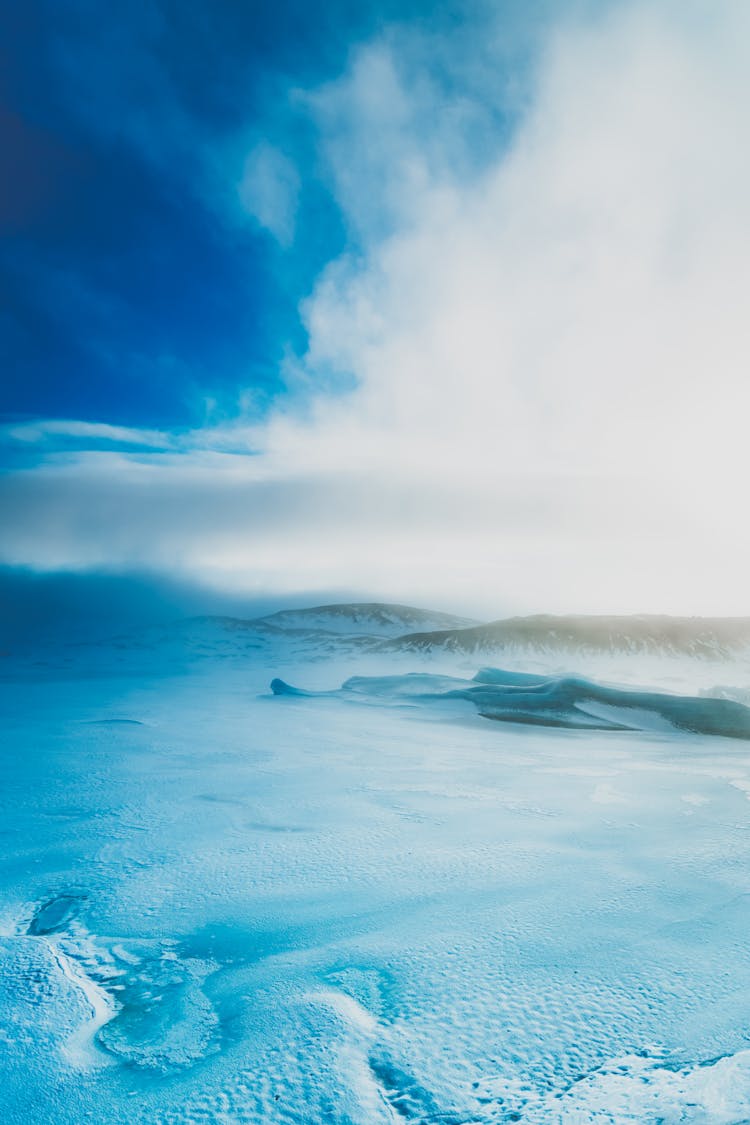 Stormy Sea Waving Near Shore