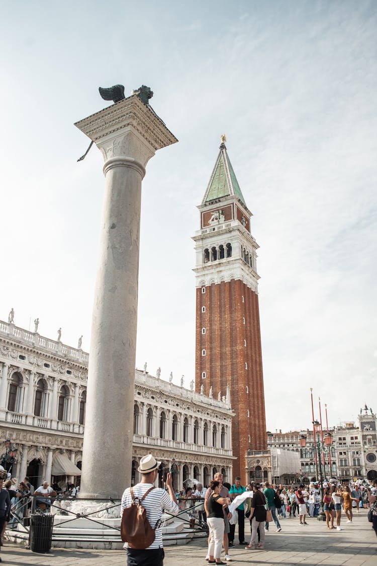 Historical Monument On San Marco Square