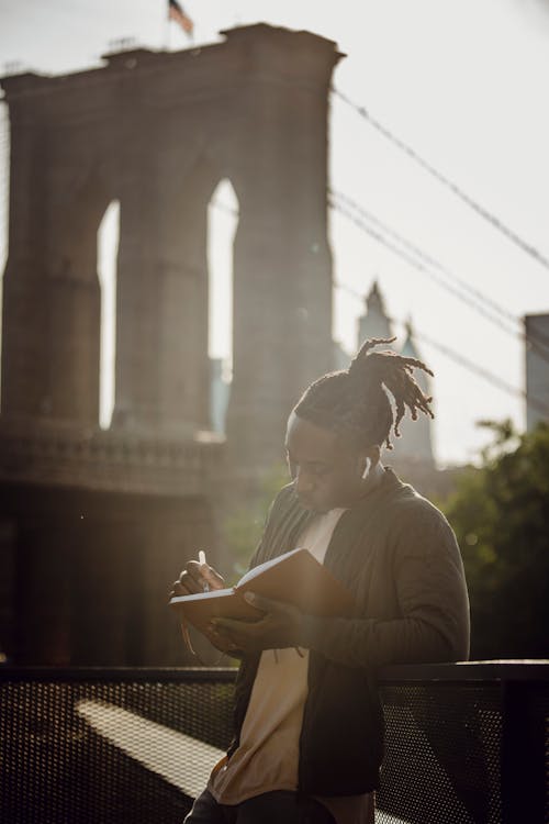 Photos gratuites de à contre-jour, afro-américain, agenda