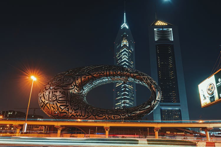  Museum Of The Future In Dubai During Night Time