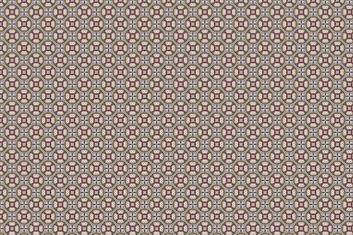 Geometrical Pattern Design of a Wallpaper