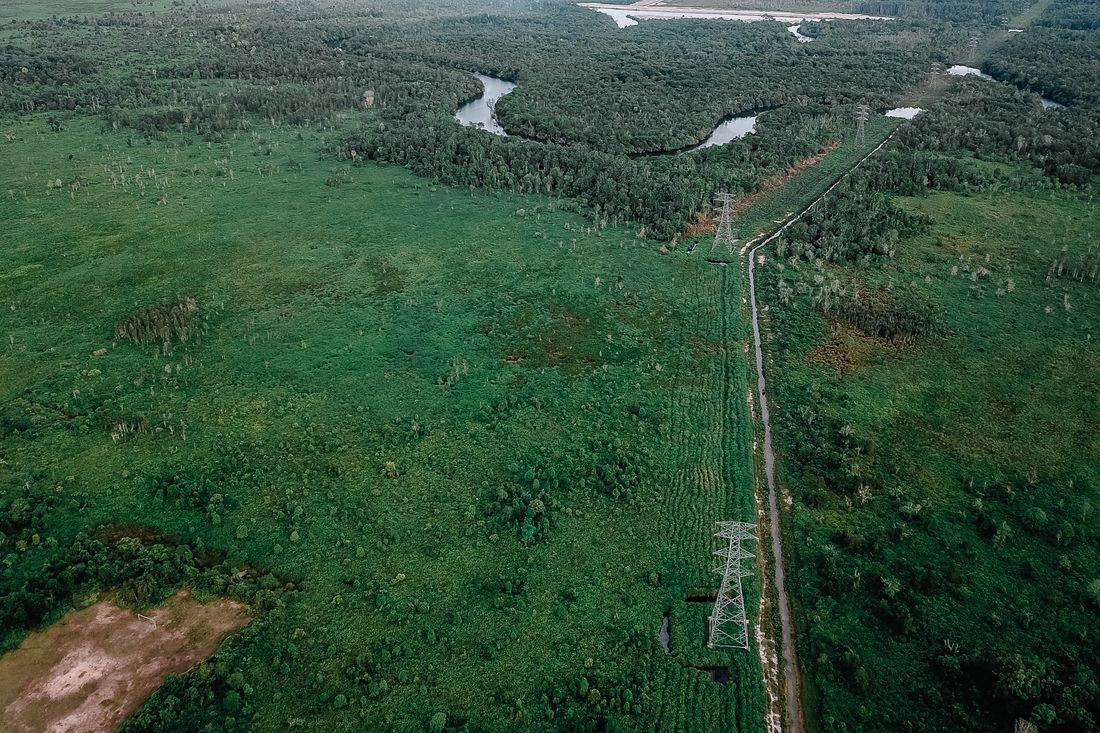inspeksi tower drone