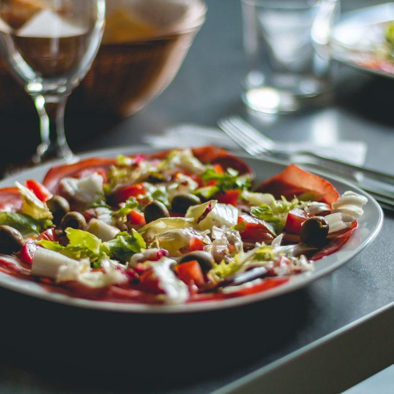 Sicilian Blood Orange Salad with Olives and Almonds