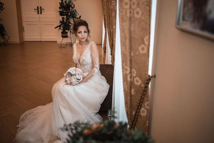 Serious Bride In Registry Office