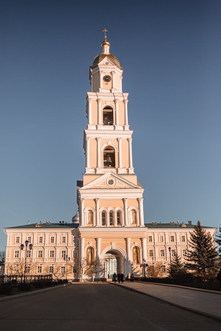 High Bell Tower Of Monastery