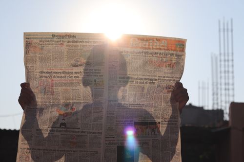 Free stock photo of bad news, daily news, newspaper Stock Photo