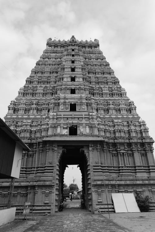 Darmowe zdjęcie z galerii z gopuram, iglica, indie