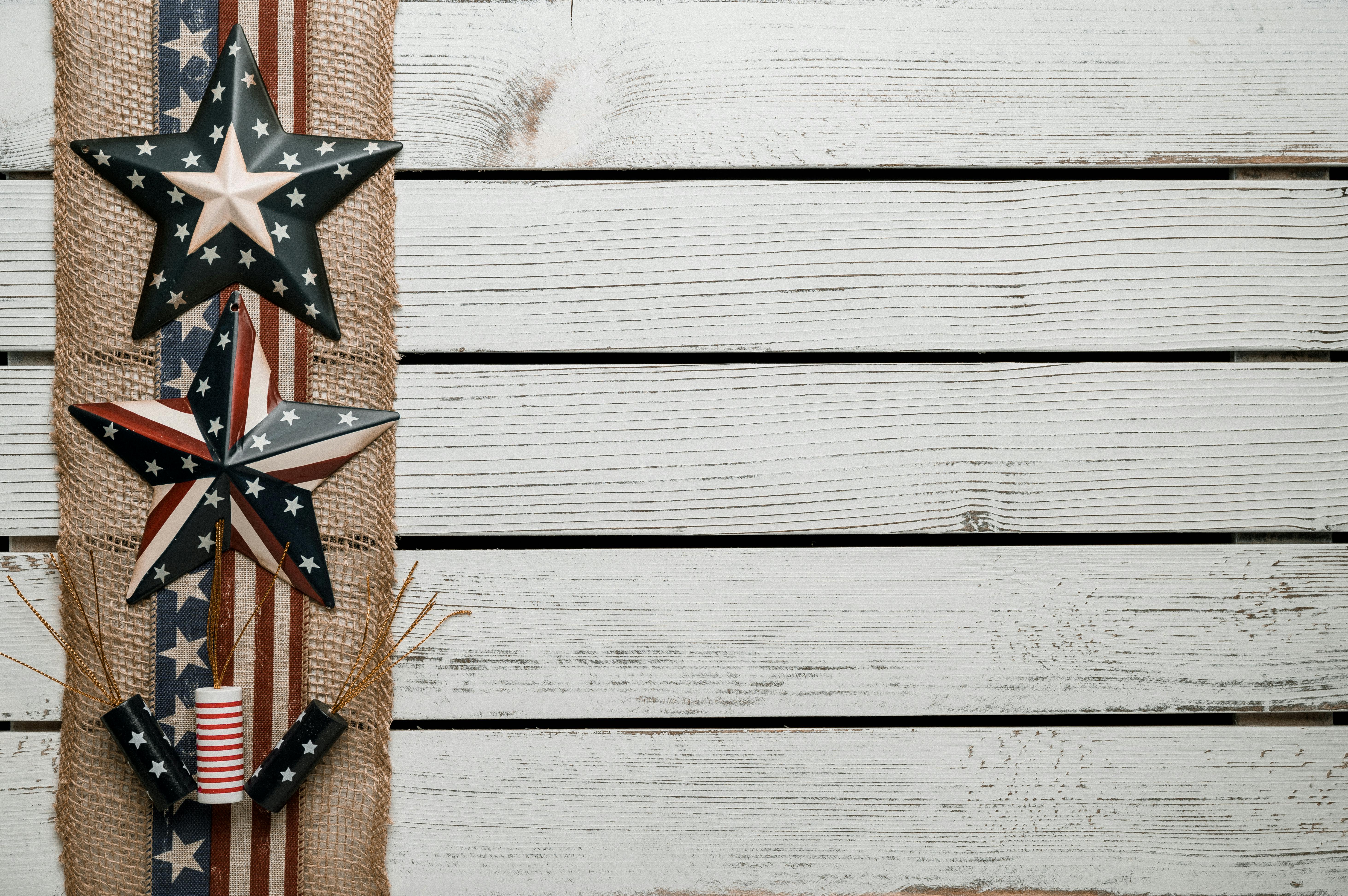 Brown And Black Star Wall Decor Free Stock Photo