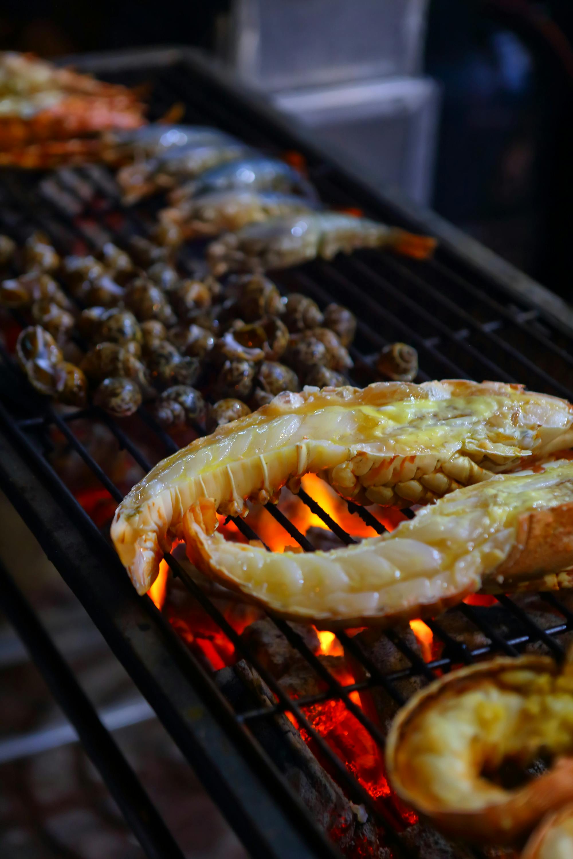 Grilled Skewered Prawns – Yan Can Cook