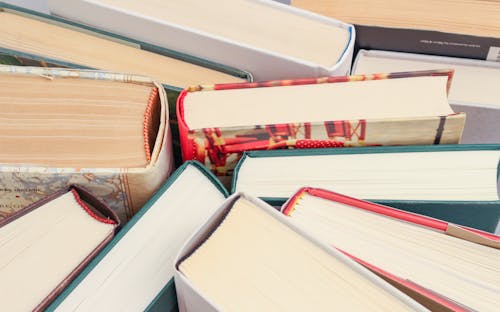 Free Assorted Books Stock Photo