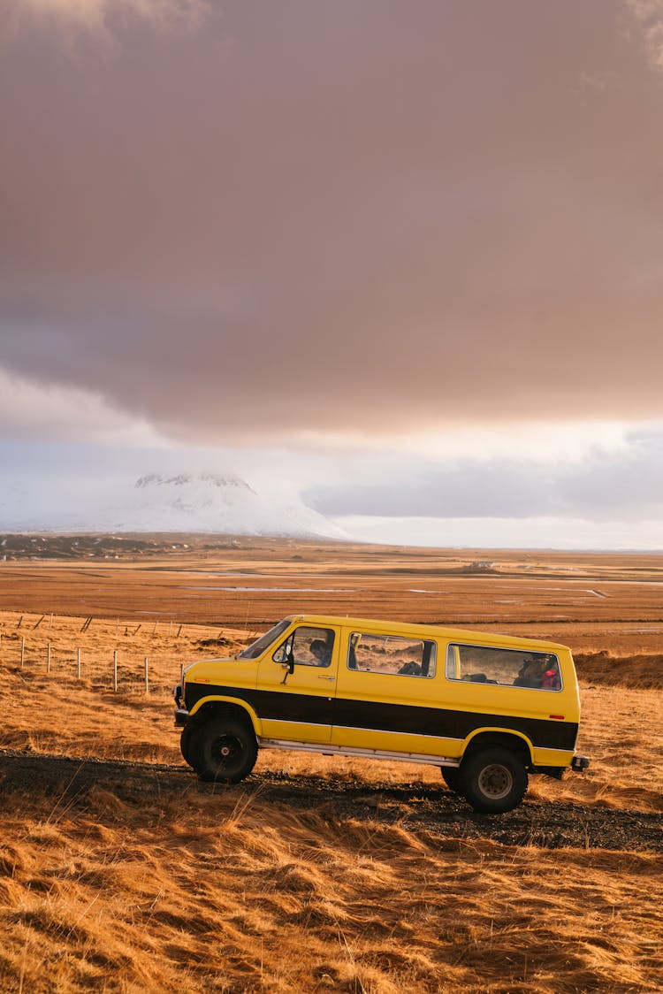 Storm Cloud Over 4x4 Truck