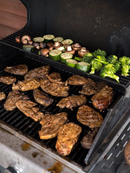 Kostenloses Stock Foto zu essen, fleisch, gemüse