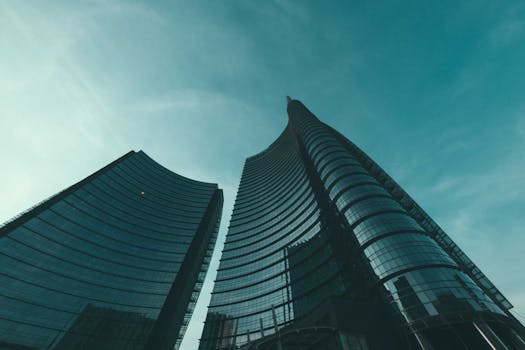 Immagine gratuita di alto, architettura, architettura di vetro