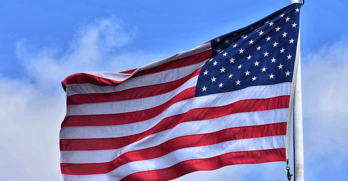 Free stock photo of american, American flag, flag