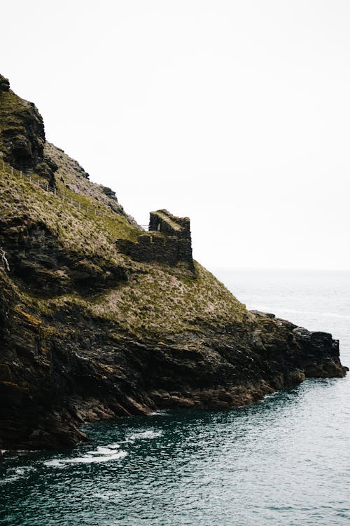 Imagine de stoc gratuită din apă, Cornwall, fotografiere verticală