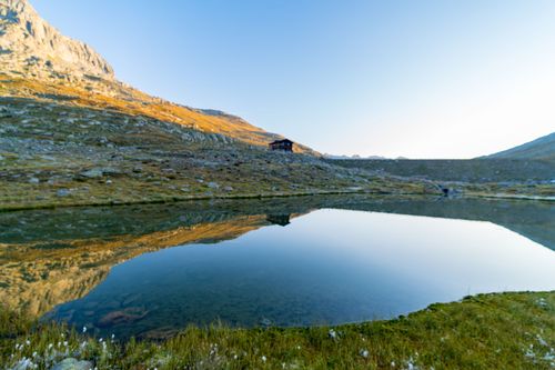 Free stock photo of lake, mountains, reflection Stock Photo