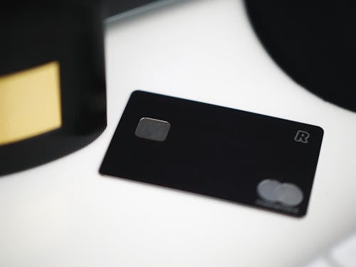 Free stock photo of black, black card, credit card