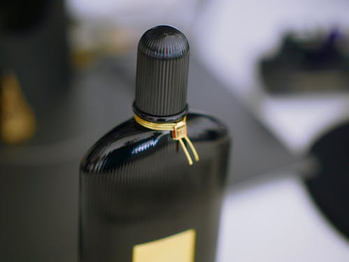 Free stock photo of black, gold, perfume