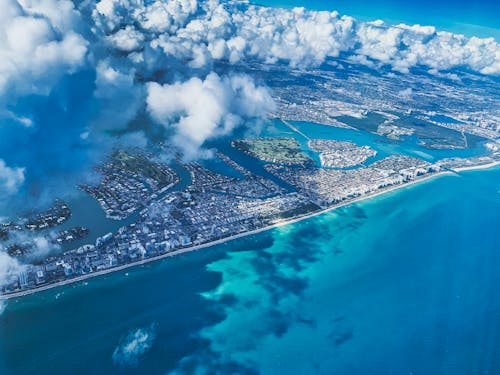 Free stock photo of beach, island, miami