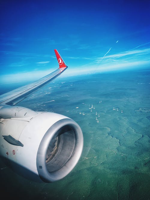 Free stock photo of flight, plane, sky