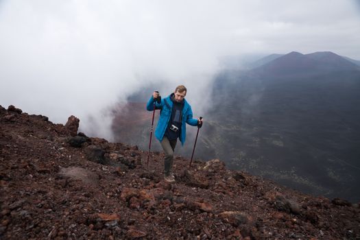 volcano hiking