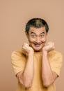 A Man Happy Facial Expression