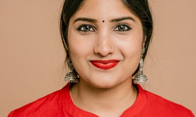 Portrait of a woman with traditional jewelry