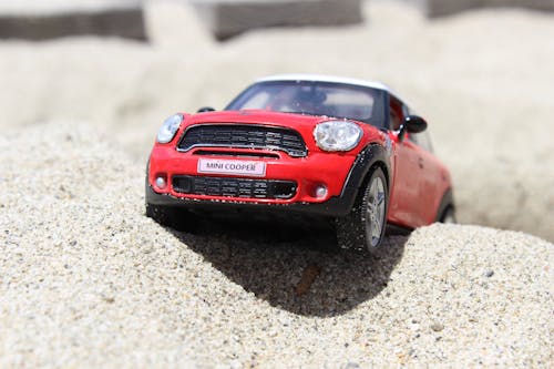 Δωρεάν στοκ φωτογραφιών με Mini Cooper, άμμος, αυτοκίνητο Φωτογραφία από στοκ φωτογραφιών