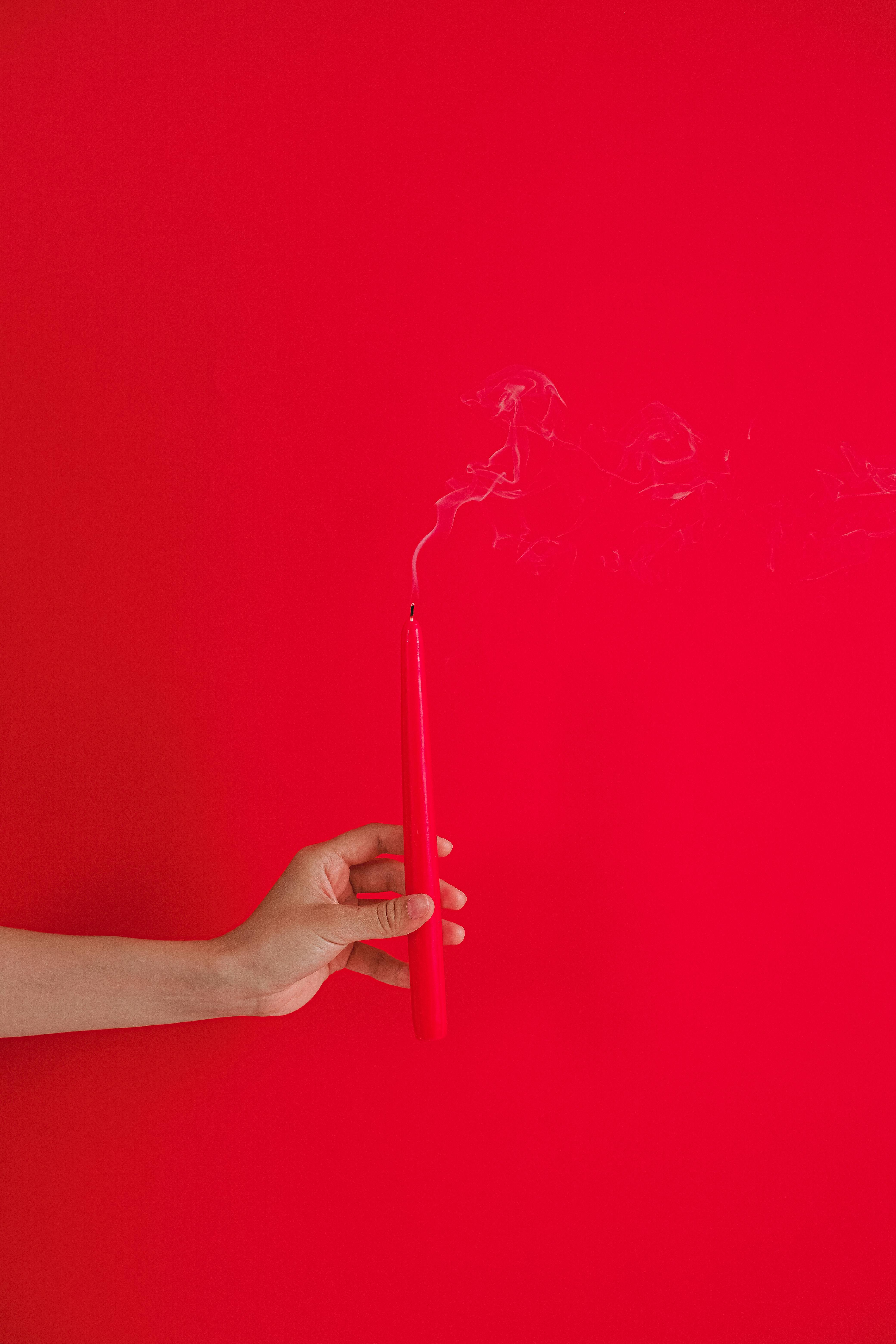 A Candle on a Candle Holder · Free Stock Photo