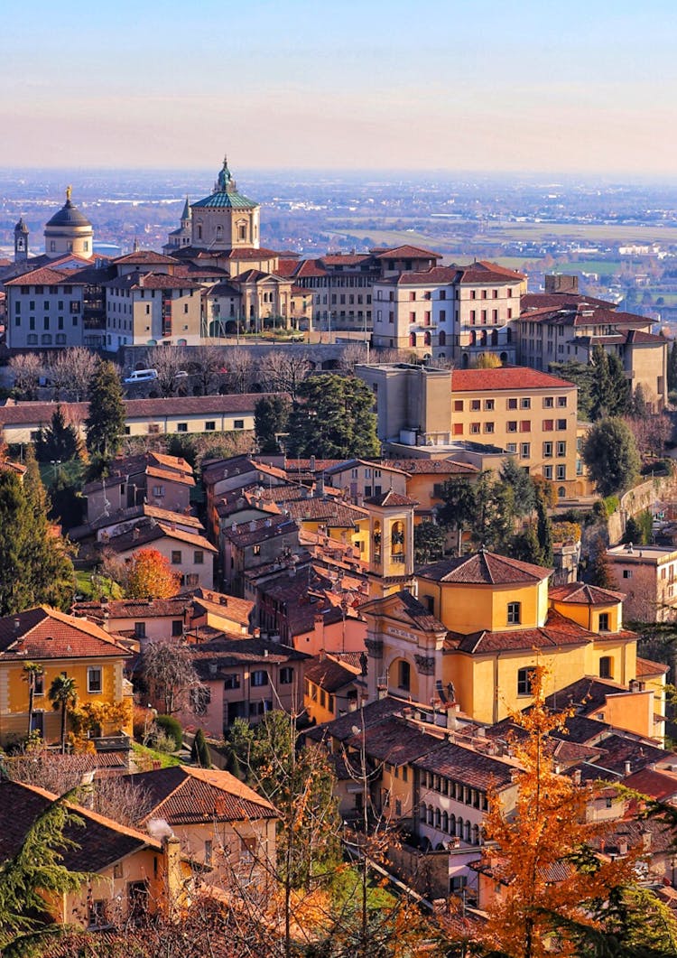 Cityscape Of Bergamo