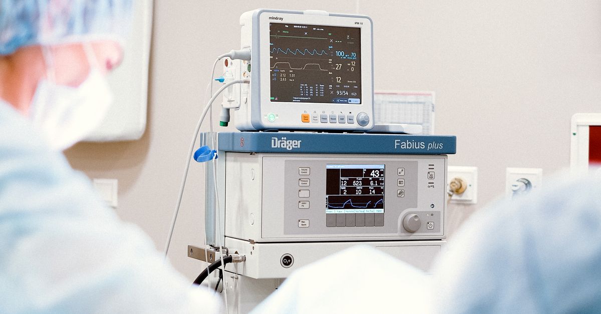 Blue Med Machine White and Blue Medical Equipment · Free Stock Photo