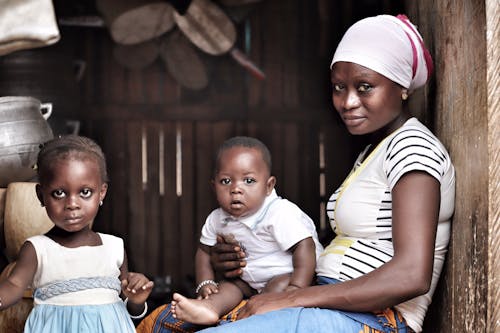 Kostenloses Stock Foto zu afrika, afrikanische frau, baby